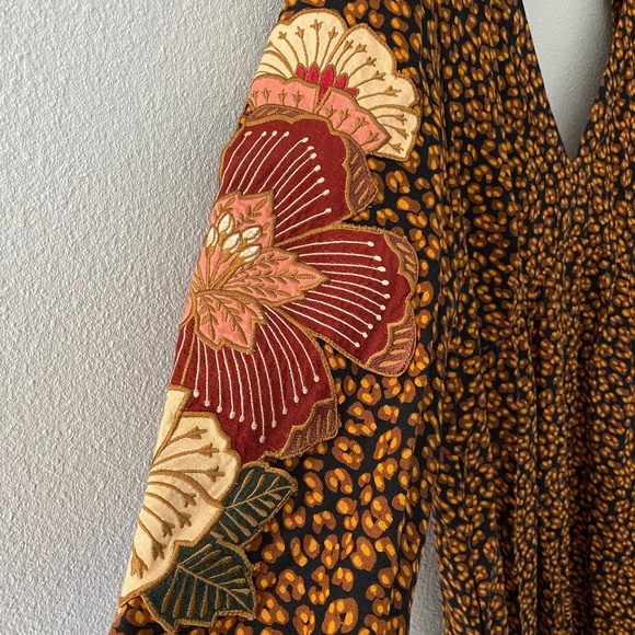 Farm Rio  Embroidered Maxi Dress - Picture 6 of 9